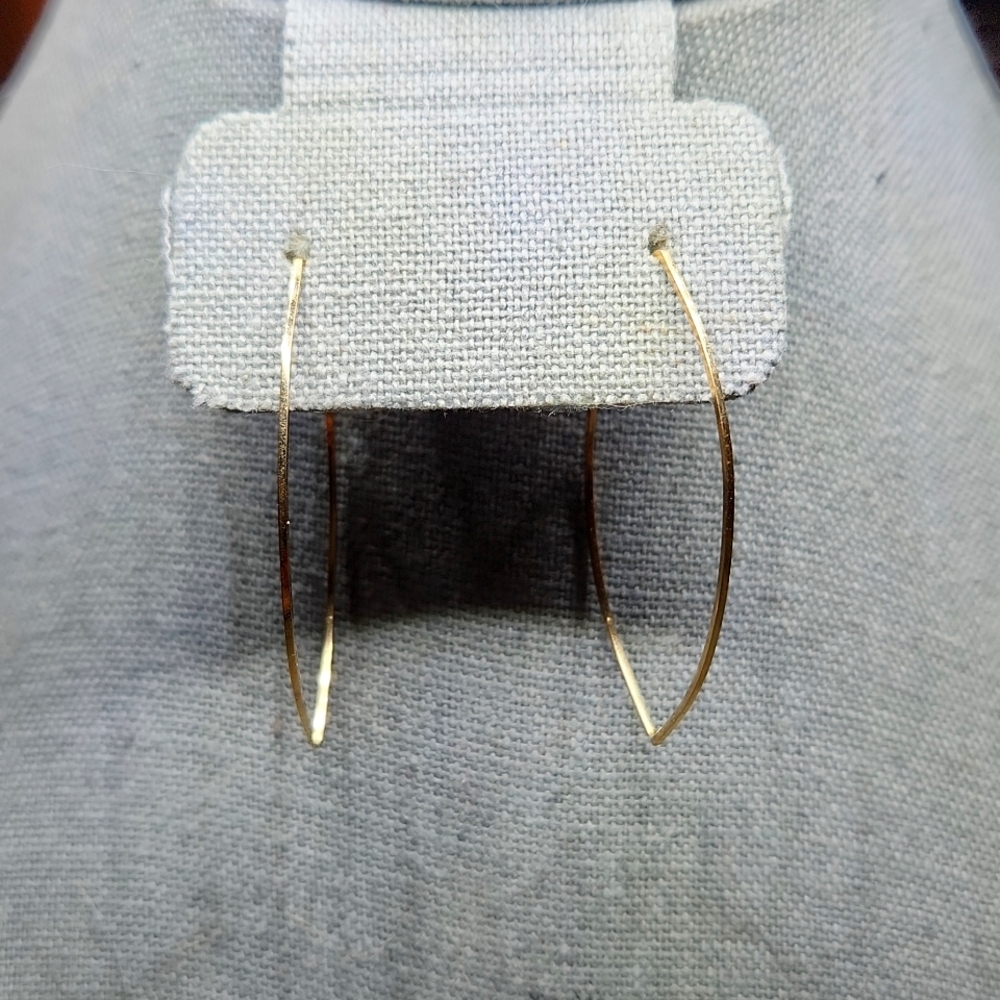Gold fill hoops